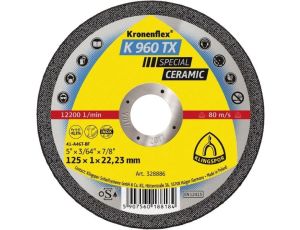 KLINGSPOR TARCZA DO CIĘCIA METALU 125mm x 1,0mm x 22,2  K960TX Special - image 2
