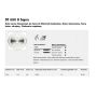 KLINGSPOR TARCZA DIAMENTOWA SEGMENTOWA 350mm x 3,0mm x 25,4mm SUPRA DT600U, BETON ZBROJONY - 4