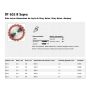 KLINGSPOR TARCZA DIAMENTOWA SEGMENTOWA 350mm x 3,2mm x 25,4mm  DT602B - 3