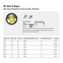 KLINGSPOR TARCZA DIAMENTOWA SEGMENTOWA 350mm x 3,2mm x 25,4mm  DT602A - 3