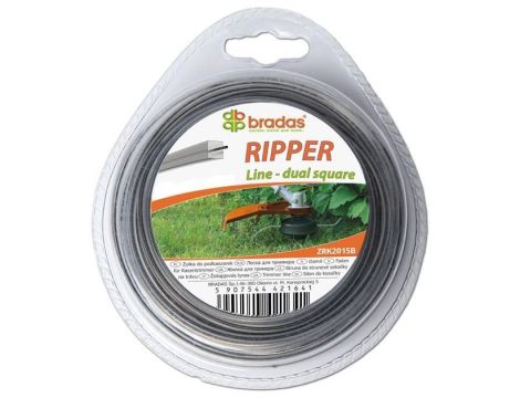 ŻYŁKA TNĄCA RIPPER DUAL 2.0*15m/KWADRAT /BL.
