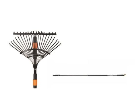 FISKARS GRABIE UNIWERSALNE + GRABIE WACHLARZOWE + TRZONEK QUIKFIT