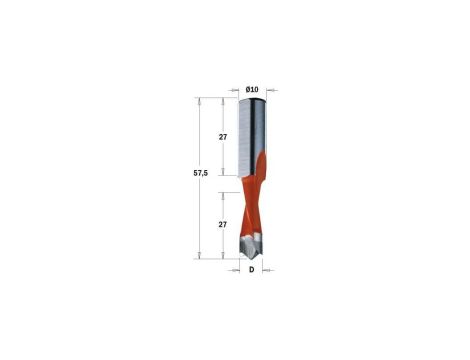 CMT WIERTŁO NP HW D=5 I=27 L=57,5 S=10x2