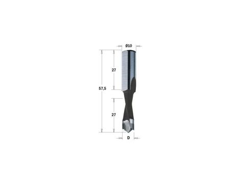 CMT WIERTŁO NP HW D=6 I=27 L=57,5 S=10x2