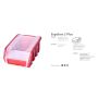 ERGOBOX PLUS 2 CZERWONY, 118 x 161 x 75mm - 2
