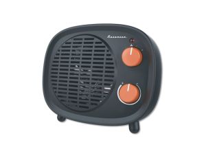 Termowentylator z termostatem 1000-2000W czarny 230V RETRO FH-2000RB