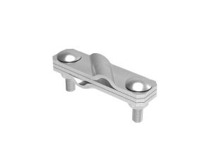 Złącze krzyżowe skośne pręt-pręt 3-elem. stal nierdzewna 116.4 NI 11600405