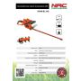 NAC NOŻYCE DO ŻYWOPŁOTU AKUMULATOROWE 40V 560mm BEZ AKUMULATORA - 5