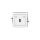 DECO Mechanizm gniazda pojedynczego HDMI 2.0 biały DHDMI-3