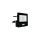 Projektor LED z czujnikiem ruchu 10W 735lm 3000K Dioda SAMSUNG IP65 Kabel 1m Czarny 5 Lat Gwarancji 20280