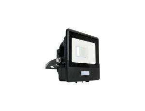 Projektor LED z czujnikiem ruchu 10W 735lm 3000K Dioda SAMSUNG IP65 Czarny 5 Lat Gwarancji 20256