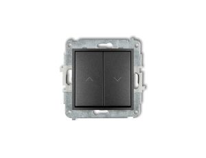 MINI Mechanizm łącznika żaluzjowego z podtrzymaniem grafitowy 11MWP-88