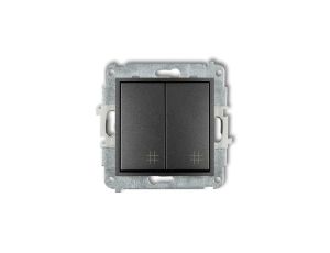 MINI Mechanizm łącznika podwójnego krzyżowego grafitowy 11MWP-66