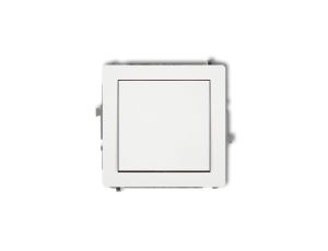 DECO Mechanizm łącznika schodowego (jeden klawisz bez piktogramu) DWP-3.1