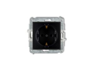 Mechanizm gniazda pojedynczego z uziemieniem SCHUKO 2P+Z (przesłony torów prądowych) 12MGP-1sp