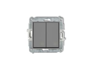 MINI Łącznik krzyżowy podwójny szary mat 27MWP-66