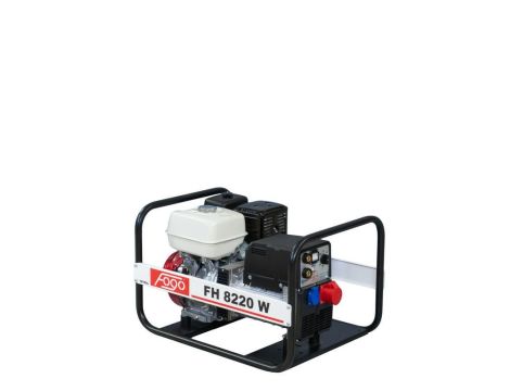 FOGO GENERATOR PRĄDOTWÓRCZY PRZENOŚNY FH 8220 W 400V - 6,2kW  / 230V - 3,9kW, FUNKCJA SPAWANIA