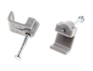 Spinka do kabli Prostokątna obejma do kabli, 1.5mm, materiał: PE, 9.9 x 8.5 x 8mm, RS PRO