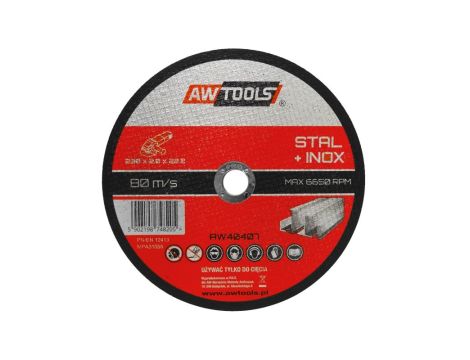 AWTOOLS TARCZA DO METALU 115*1,0mm / 22,2