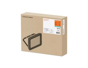 Projektor LED FLOOD COMPACT V 90W 865 SYM 100 BK 4058075575080