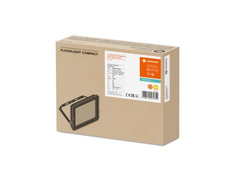 Projektor LED FLOOD COMPACT V 50W 830 SYM 100 BK 4058075574854