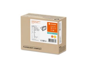 Projektor LED FLOOD COMPACT V 20W 830 SYM 100 BK 4058075574731