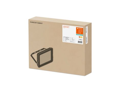 Projektor LED FLOOD COMPACT V 135W 830 SYM 100 BK 4058075575103