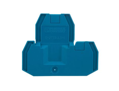 Pokrywa zamykająca niebieska D-UTTB 2,5/4 BU 3047455 /50szt./
