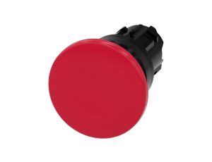 Przycisk grzybkowy 22mm tworzywo czerwony 40mm z samopowrotem SIRIUS ACT 3SU1000-1BD20-0AA0