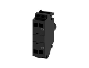 Oprawka blok LED bursztynowy/pomarańczowy 24V AC-DC montaż czołowy przył sprężynowe SIRIUS ACT 3SU1401-1BB00-3AA0