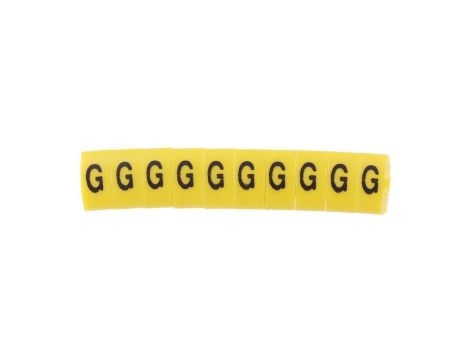 Oznacznik OZ-3 litera G E04ZP-01020501700 /100szt./