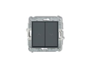 MINI Mechanizm łącznika żaluzjowego z podtrzymaniem grafitowy mat 28MWP-88