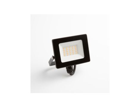Naświetlacz led 20W 1800LM AC230V IP65 kąt świecenia 120 zimna biała 6500K czarny EC79858