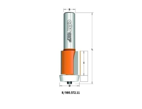 CMT FREZ HM D=22 I=25,4 A=10 L=78 S=12