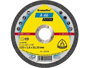 KLINGSPOR TARCZA DO CIĘCIA METALU 115mm x 1,6mm x 22,2mm A46 Extra - image 2