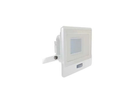 Projektor LED z czujnikiem ruchu 30W 2340lm 4000K Dioda SAMSUNG IP65 Biały 5 Lat Gwarancji 20275