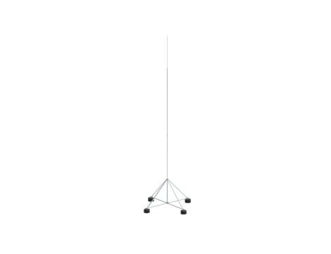 Maszt odgromowy na czworonogu aluminium 8m 65.8.1 AL 2P CZ 65420809