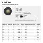 KLINGSPOR TARCZA DO CIĘCIA METALU 300mm x 3,0mm x 32mm  A24R Supra - 2