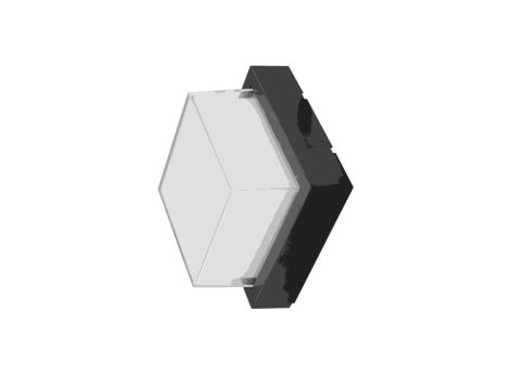 Oprawa ewelacyjna VT-828 12W LED WALL LIGHT COLORCODE:3000K,BLACK -SQUARE 8543