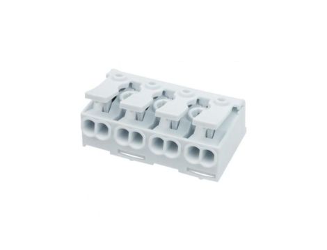 Kostka Elektryczna z Dźwignią Szybkozłączka 4x0.75-2.5mm2 450V VDE DGN 3770