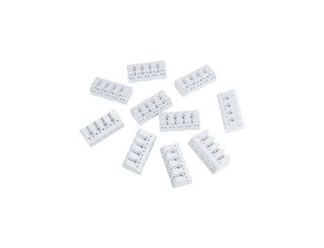 10 sztuk Kostka z Dźwignią Szybkozłączka 5x0.75-2.5mm2 450V VDE DGN 4227