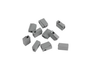 10 sztuk szybkozłączki oświetleniowe zaciskowe 0.2-2.5mm 450V 24A z przyciskiem VDE UL DGN 4180