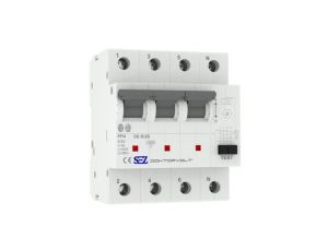 C6A 30mA 4P 10kA typ A Wyłącznik różnicowoprądowy z członem nadprądowym RCBO SEZ 1442