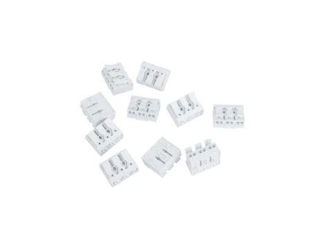 10 sztuk Kostka z Dźwignią Szybkozłączka 3x0.75-2.5mm2 450V VDE DGN 4203