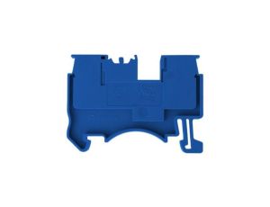 Złączka szynowa przelotowa zaciskowa niebieska 2,5mm2 1P UL 5613