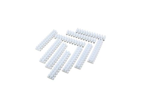 10x Listwa zaciskowa 10mm2 kostka elektryczna 12-torowa z osłoną kabla VDE/UL DGN 5514