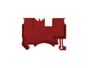 Złączka szynowa przelotowa zaciskowa czerwona 1,5mm2 1P UL 7389