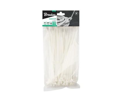 OPASKA PLASTIK BIAŁA  2,5x120/100szt...