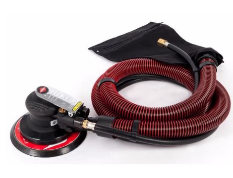 AIRPRESS SZLIFIERKA MIMOŚRODOWA PNEUMATYCZNA 150mm + WĄŻ