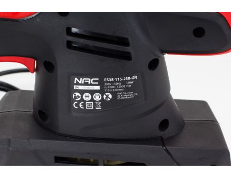 NAC SZLIFIERKA OSCYLACYJNA 380W  ES38-115-230-GN